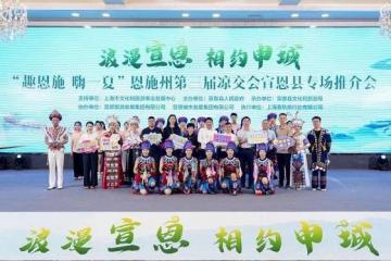 湖北恩施第三届凉交会宣恩县专场推介会在上海举行